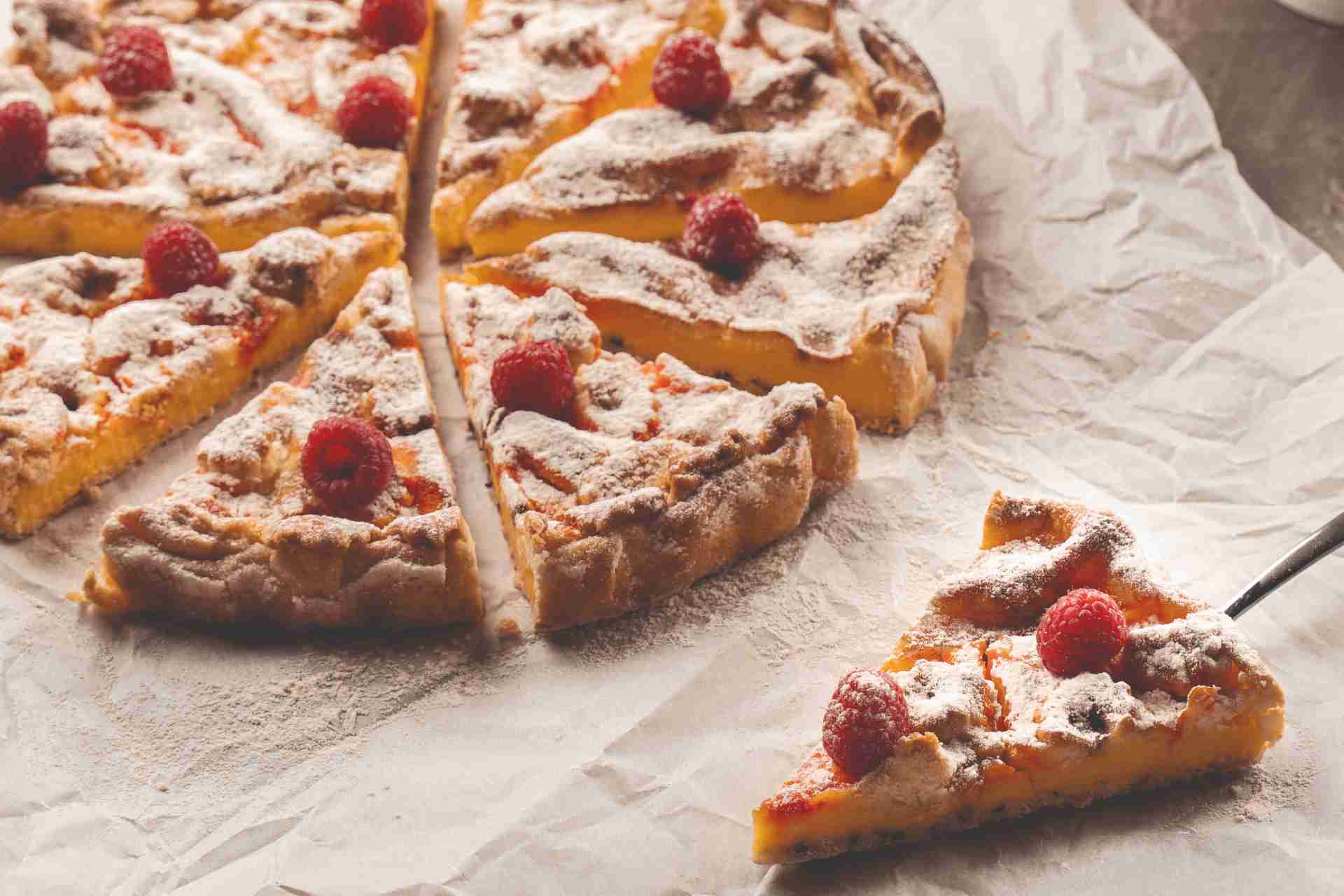 Crostata alla crema pasticcera