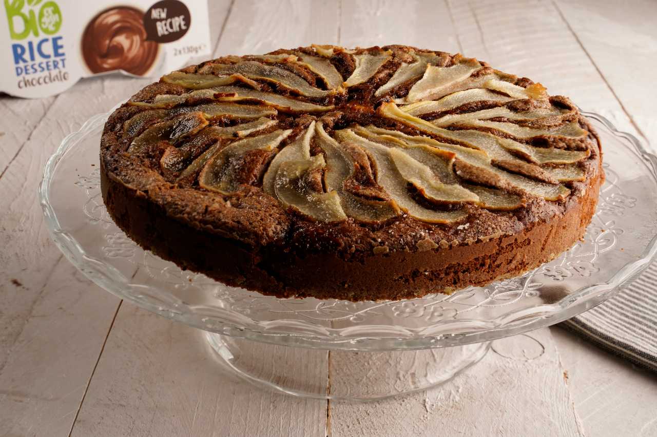 torta pere e cioccolato
